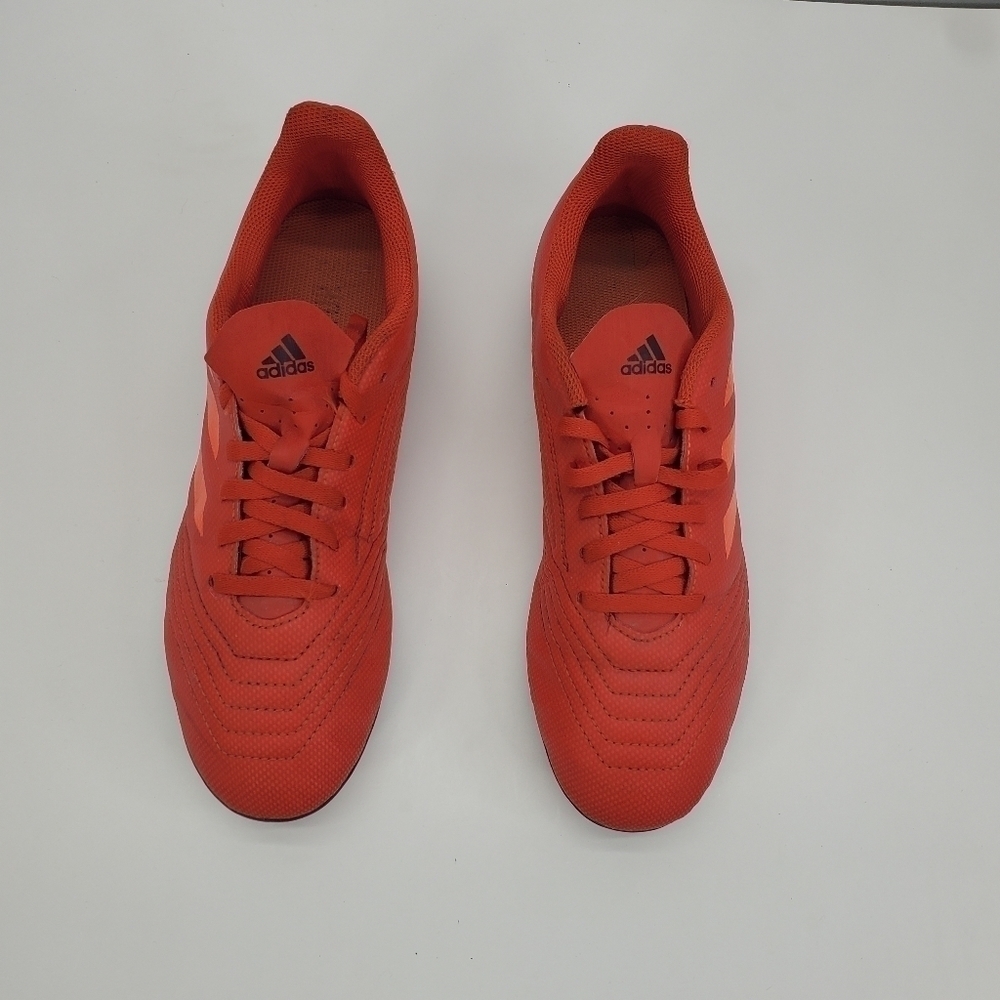 Adidas Shoes Men's 6 Predator Soccer Cleats CM8541 Red Sneakers - Picture 3 of 12